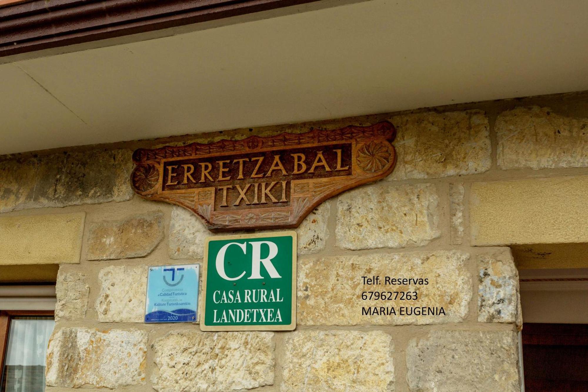 Casa Rural Erretzabal Txiki Орио Экстерьер фото